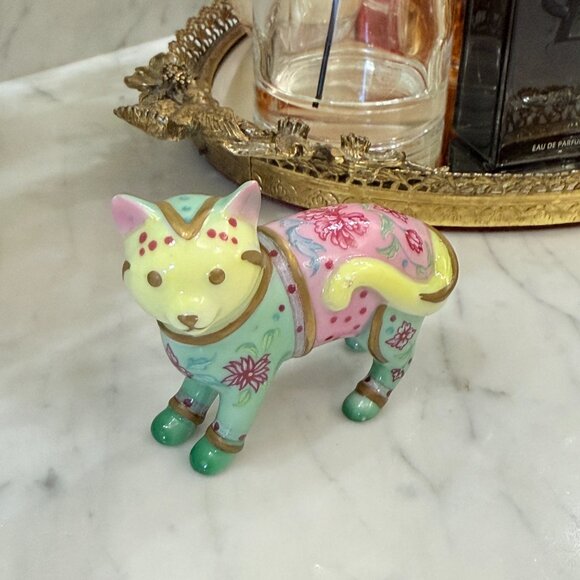 Famille Rose Franklin Mint Cabinet Cat Collection - Picture 11 of 14